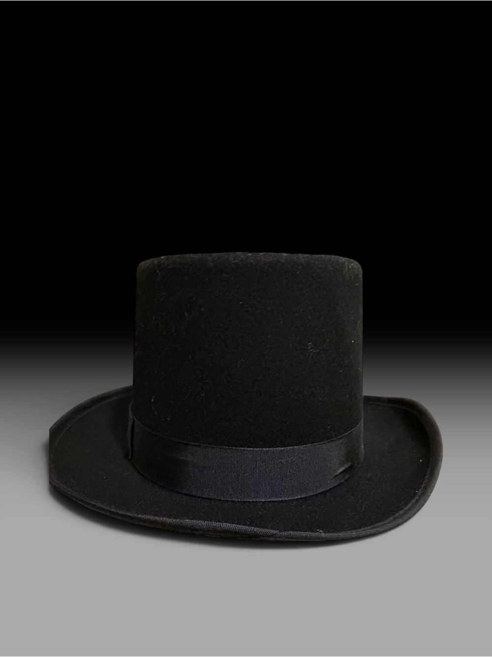 Vintage HXC Top Hat 100% wool.